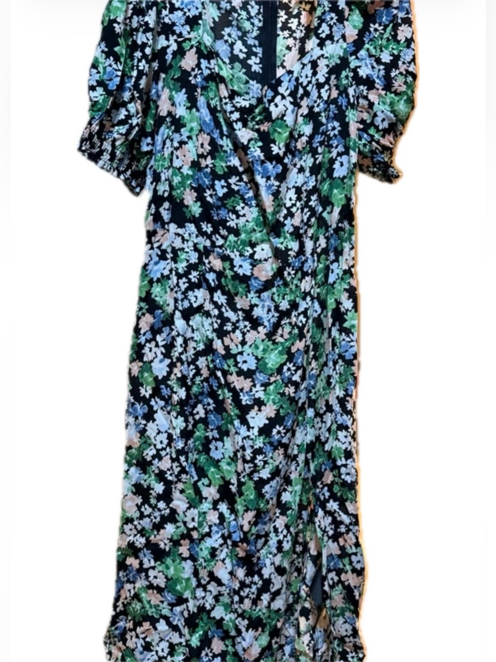 🌸 H&M Floral Maxi Dress 🩵